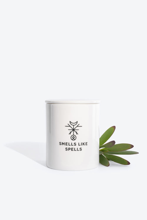 Soy wax scented candle JUSTICE Smells Like Spells TAROT MAJOR ARCANA
