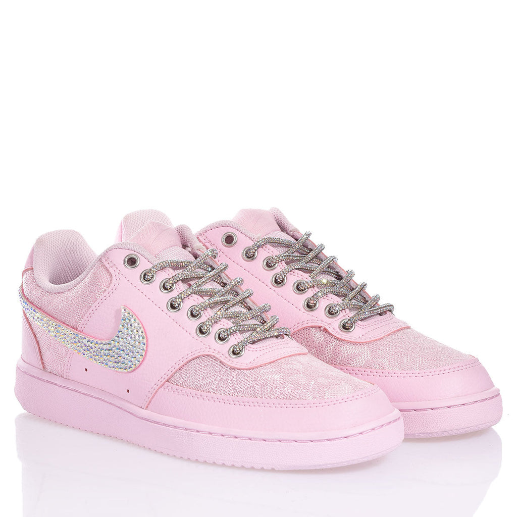 Nike Pink Foam Swarovski