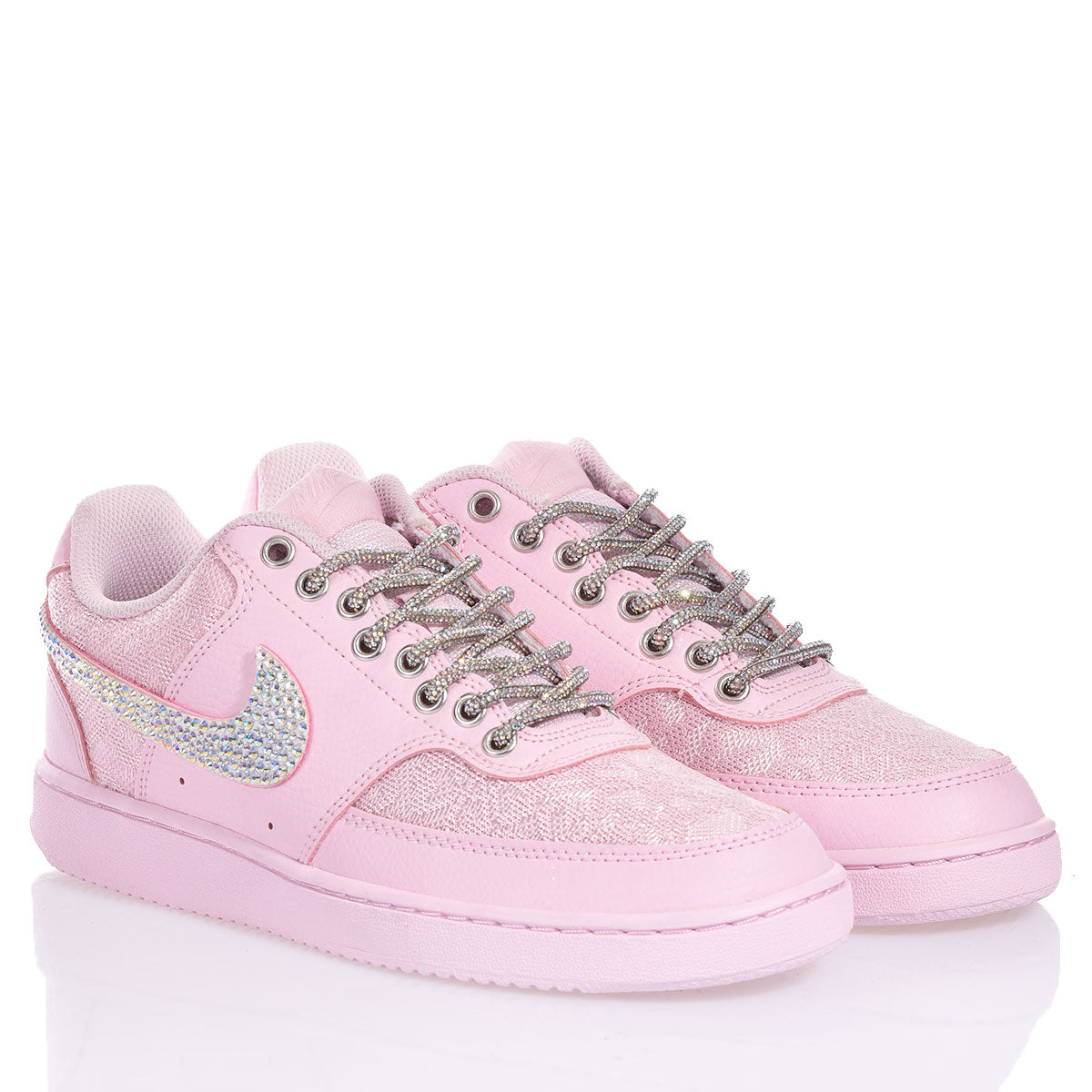 Nike Pink Foam Swarovski