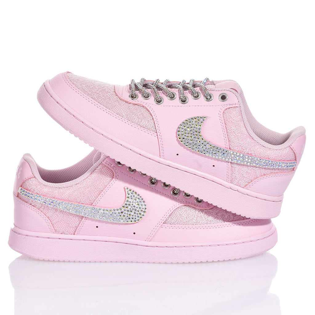 Nike Pink Foam Swarovski