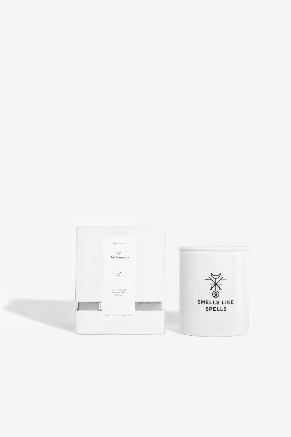 Soy wax scented candle THE EMPEROR Smells Like Spells TAROT MAJOR ARCANA