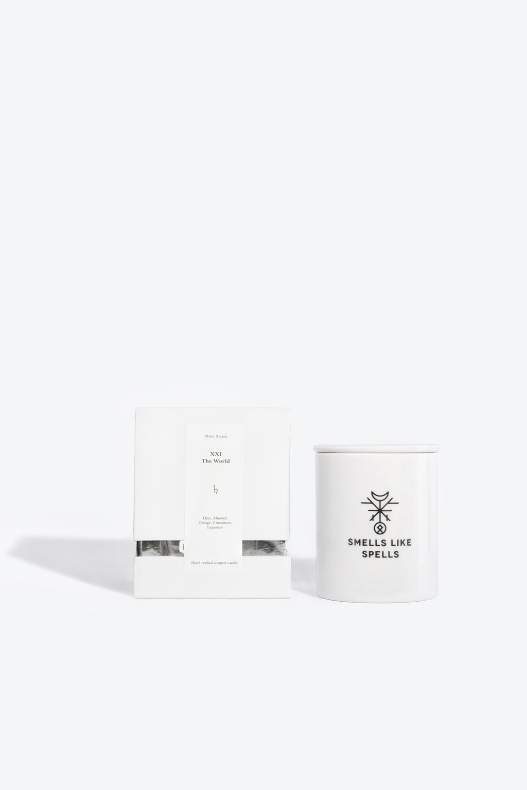 Soy wax scented candle THE WORLD Smells Like Spells TAROT MAJOR ARCANA